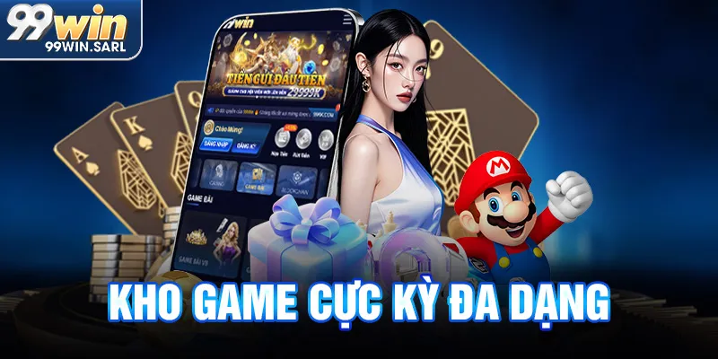 Kho game cực kỳ đa dạng
