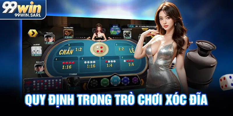 Quy định trong trò chơi xóc đĩa